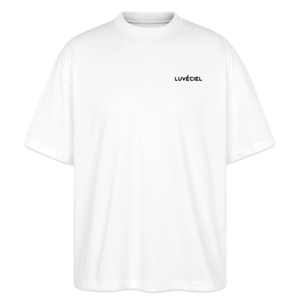 NYMPHÉAS Oversized Unisex Organic T-shirt - Bright - white