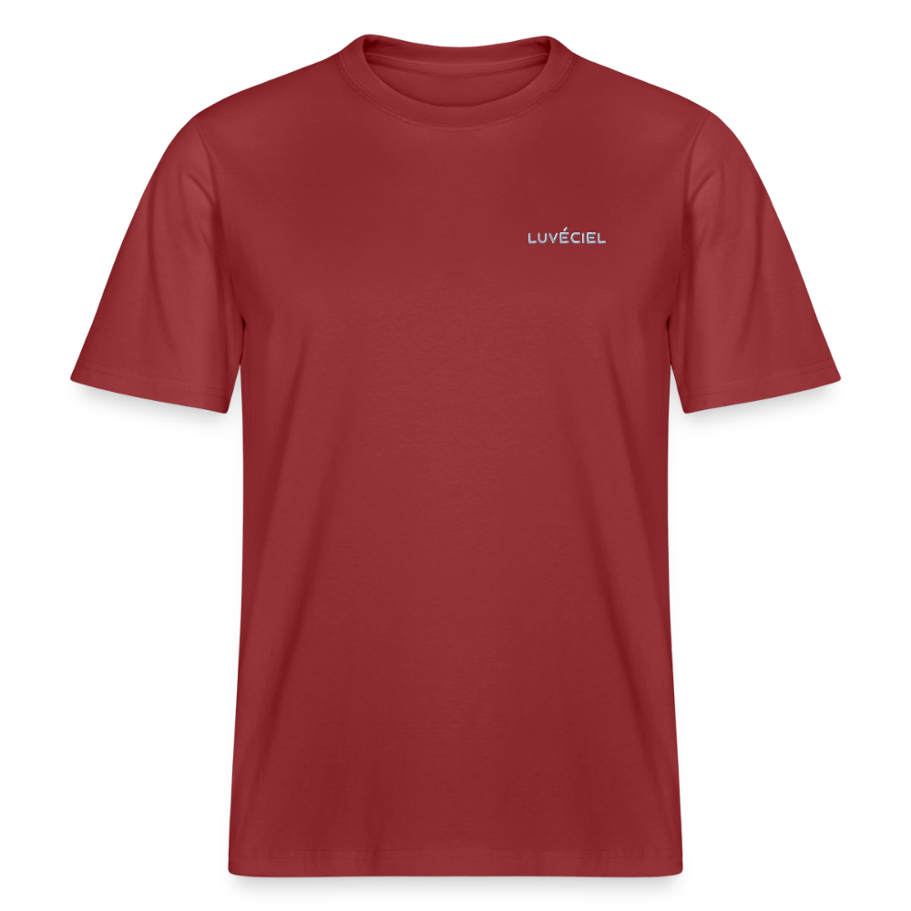 CELESTIAL Relaxed Unisex Organic T-shirt - Dark - Erdrot