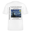 LA NUIT ÉTOILÉE Relaxed Unisex Organic T-Shirt - Bright - Weiß