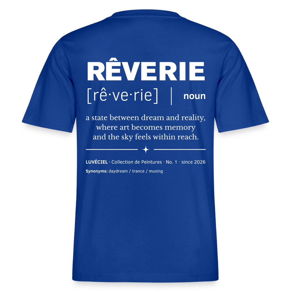 RÊVERIE Relaxed Unisex Organic T-Shirt - Dark - Dunkelblau