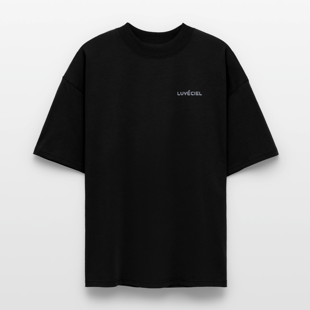 CELESTIAL Oversized Unisex Organic T-shirt - Dark - black