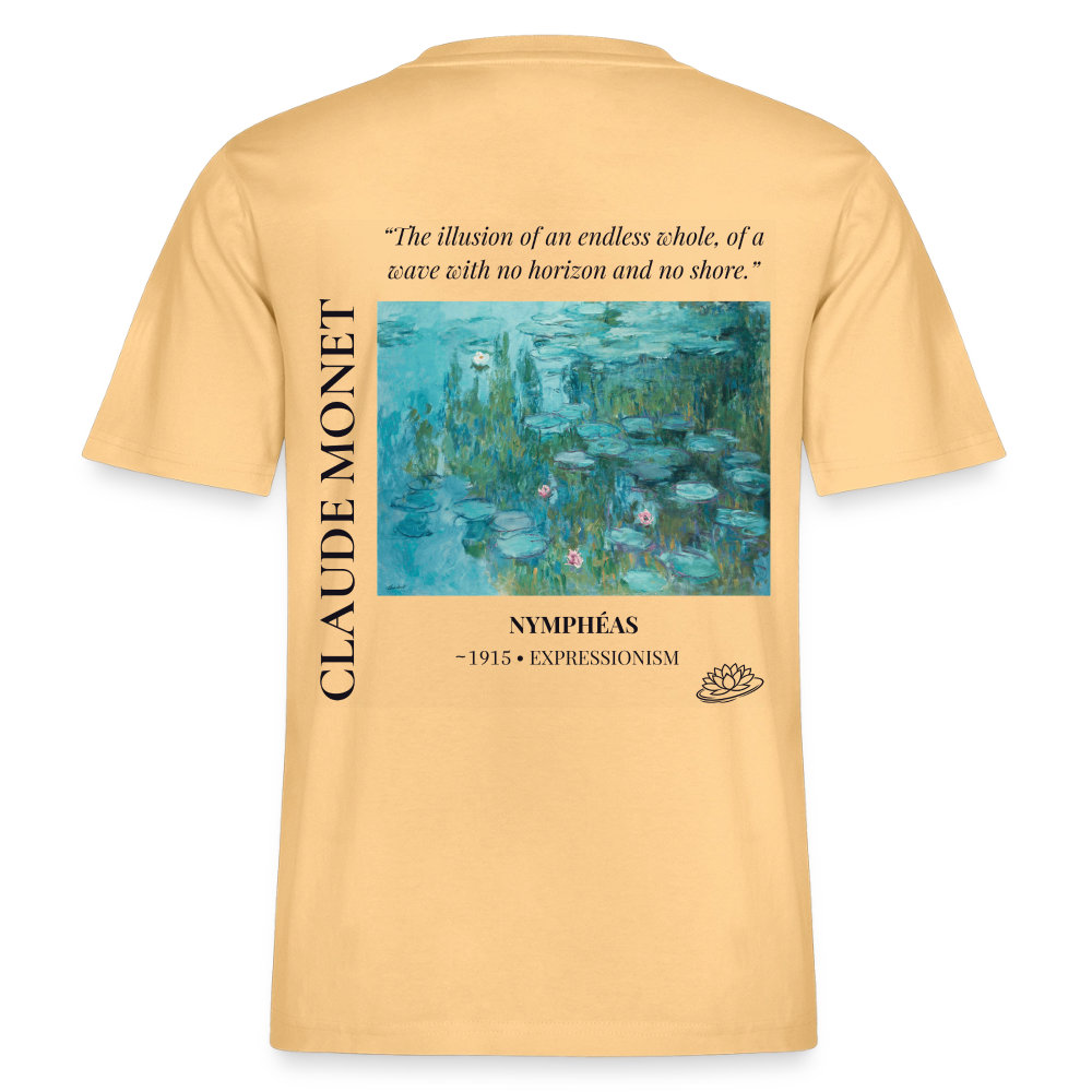 NYMPHÉAS Relaxed Unisex Organic T-Shirt - Bright - Hellgelb