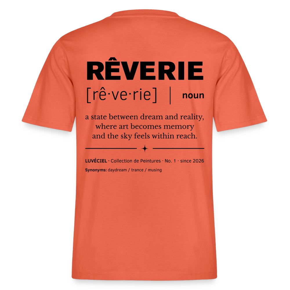 RÊVERIE Relaxed Unisex Organic T-Shirt - Bright - Hellrot