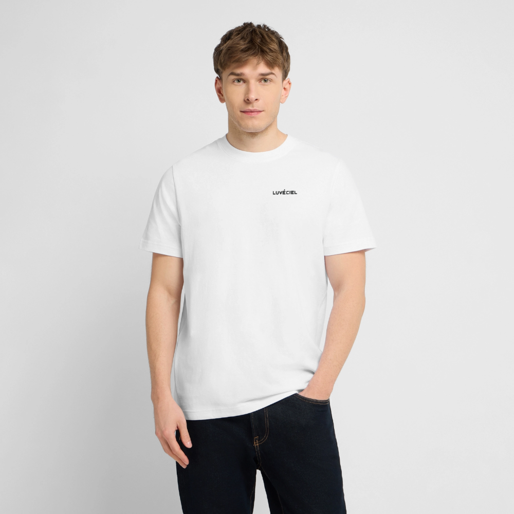 NYMPHÉAS Relaxed Unisex Organic T-Shirt - Bright - Weiß