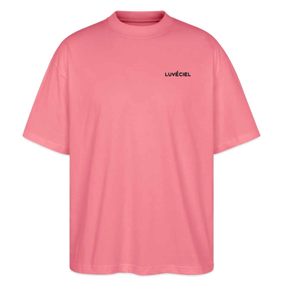 CELESTIAL Oversized Unisex Organic T-shirt - Bright - pink joy 