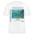 NYMPHÉAS Relaxed Unisex Organic T-Shirt - Bright - Weiß