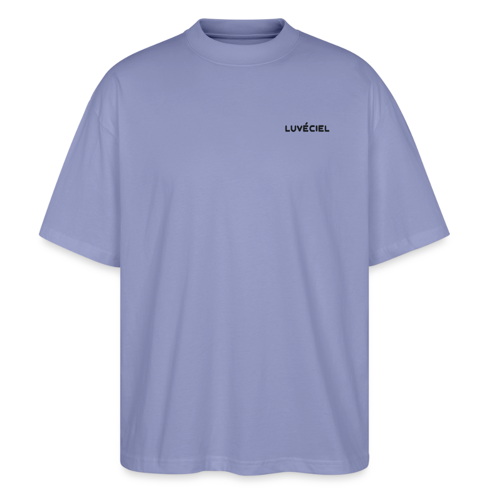 CELESTIAL Oversized Unisex Organic T-shirt - Bright - violet