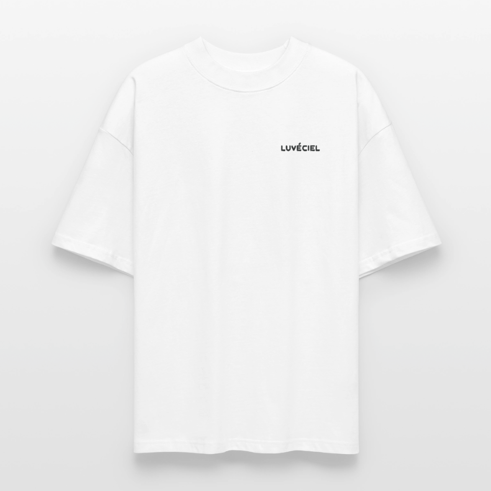 NYMPHÉAS Oversized Unisex Organic T-shirt - Bright - white