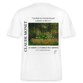 AU JARDIN, LA FAMILLE DE L’ARTISTE Relaxed Unisex Organic T-Shirt - Bright - Weiß