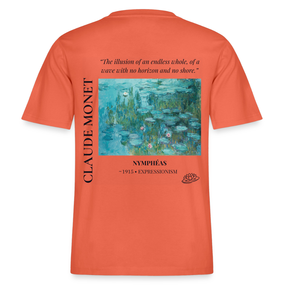NYMPHÉAS Relaxed Unisex Organic T-Shirt - Bright - Hellrot